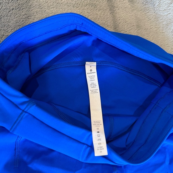 Lululemon Swift Speed HR Tight 6 Cerulean Blue 28” - Picture 6 of 11